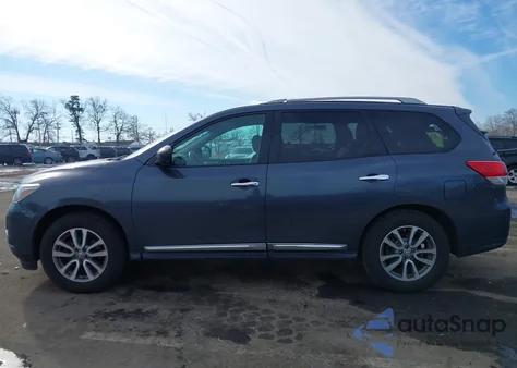 2014 Nissan Pathfinder Sl z USA, uszkodzony, nr VIN 5N1AR2MMXEC610850